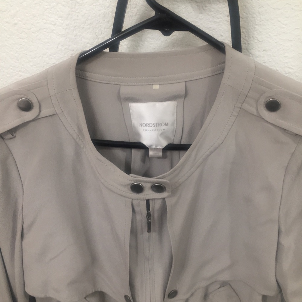 Norstrom collection silk jacket - Picture 3 of 7